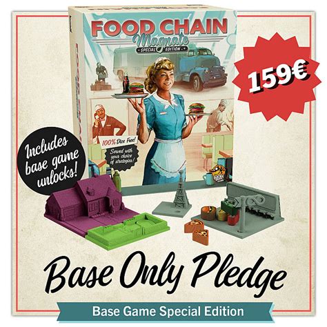 Buy Food Chain Magnate Special Edition Base Only Pledge Only At Board