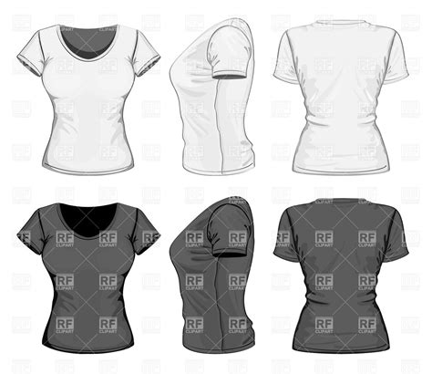 18 Women Shirt Template Vector Free Images Womens T Shirts Templates