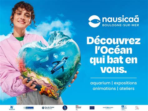 Nausicaá the largest aquarium in Europe in Boulogne sur Mer