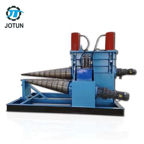 Iron Sheet Metal Steel Plate Rolling Bending Machines For Cone Flange