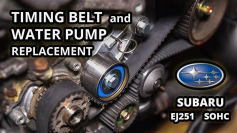 Should I Replace Water Pump With Timing Belt Subaru Belt Poster