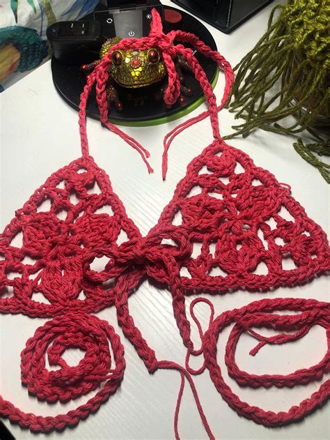 Woman Crochet Bikini Set Pattern Only With Written Instruction Etsy