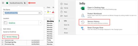 How To View Excel Files Version History And Restore Previous Versions