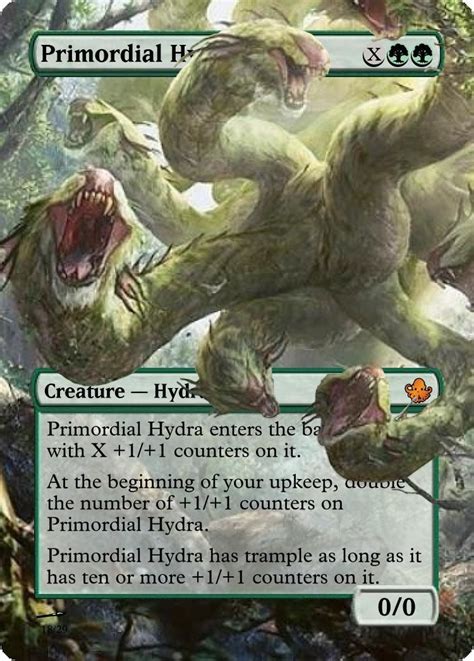 Primordial Hydra Legendary Creature Magic The Gathering Bear