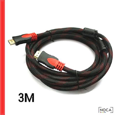 Jual Kabel HDMI To HDMI Panjang 3M Serat Jaring High Speed 3 Meter