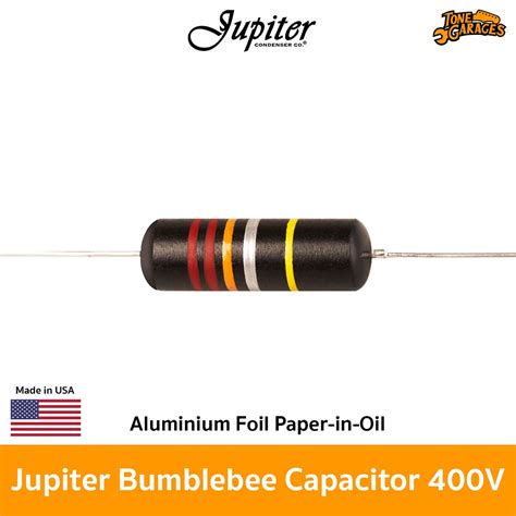 Jupiter Condenser Bumblebee Capacitor Aluminium Foil Paper In Oil 400V