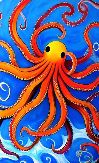 Premium Photo | Artwork octopus