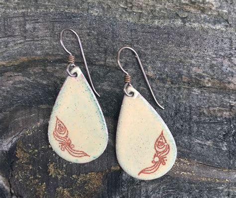 Pin By Fired Up Enamel Jewelry On Fired Up Drop Earrings Earrings