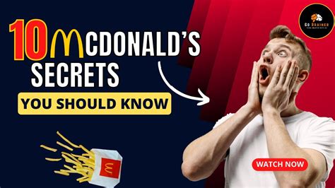 10 Mcdonalds Secrets They Wish You Never Knew About Mcdonalds