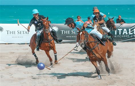 World Polo League Beach Polo World Cup Miami Beach 2022 Gallops Onto