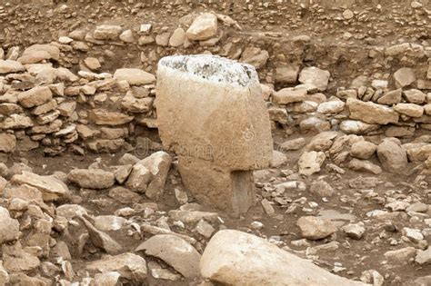 Neolithic Archaeological Site Of Karahan Tepe Sanliurfa Turkey Stock