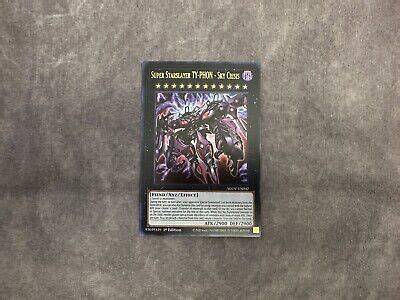 Yugioh Super Starslayer Ty Phon Sky Crisis Agov En Ultra Rare St