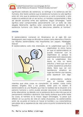 Teor A Conductista Fenomenologica Y Existencial Pdf