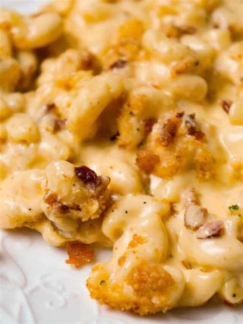 Mac and Cheese with Bacon Recipe - THIS IS NOT DIET FOOD