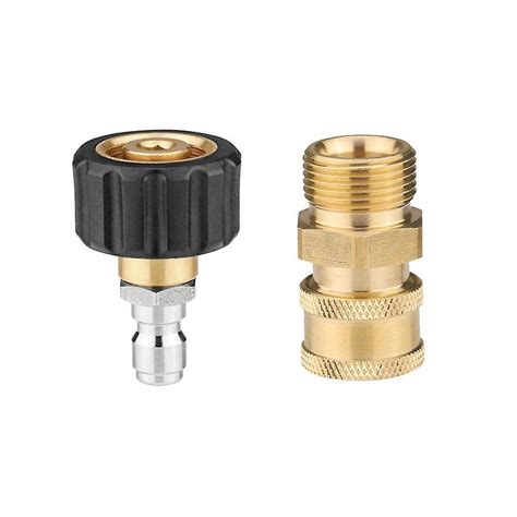 Pressure Washer Adapter Set M22 14 Mm Swivel 14 Internal External Thread In Connector Fruugo Se