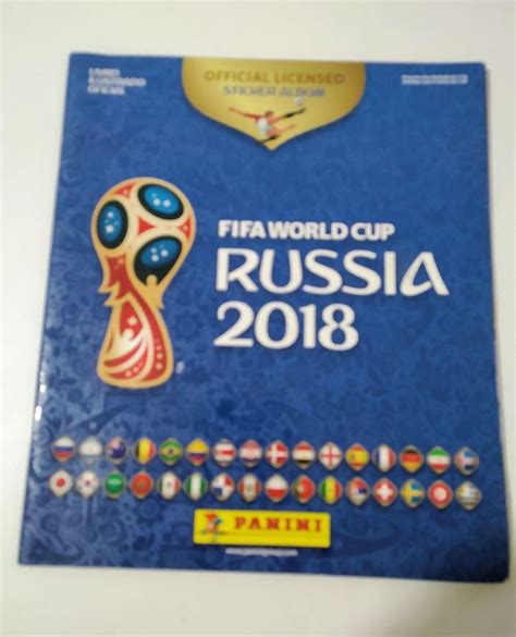 Álbum de Figurinhas Copa do Mundo Rússia 2018 Incompleto Item p