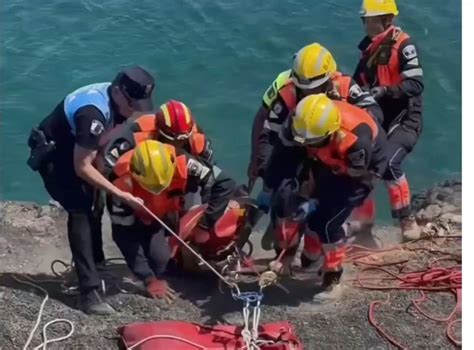 Rescatan a un chico de 15 años tras caer de unos ocho metros de altura