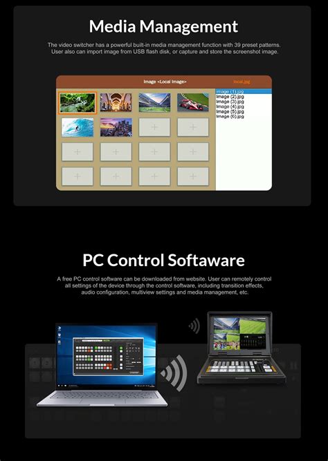 Avmatrix Pvs U Portable Inch Ch Sdi Hdmi Video Switcher