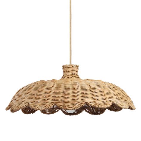 All Rattan Pendant Lights