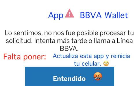 Pathros BBVA App No Puedo Acceder A Mi Cuenta Lo Sentimos No Nos