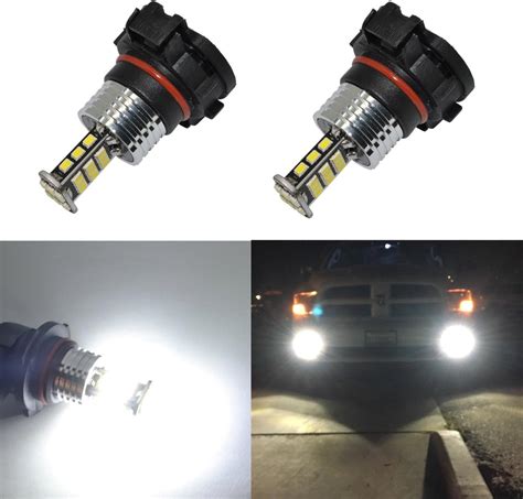 Alla Lighting Super Bright 5202 5201 LED Fog Lights Bulbs 2000 Lumens ...