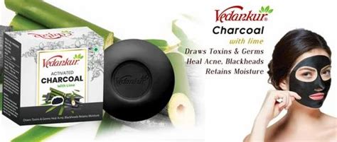 Gm Vedankur Charcoal Soap At Rs Piece Natural Herbal Soap In