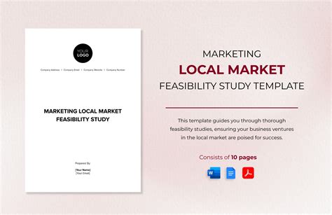 Marketing Local Market Feasibility Study Template In Word PDF Google