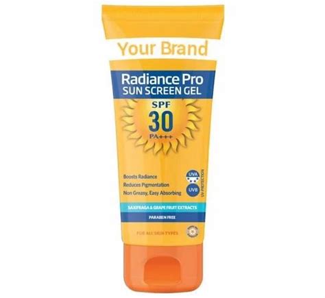 Sunscreen Gel Spf 30 And 50 Broad Spectrum Uva Uvb Ir A