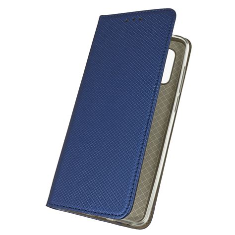 Etui etui z klapką Magnet Book granatowe MOTOROLA One Vision