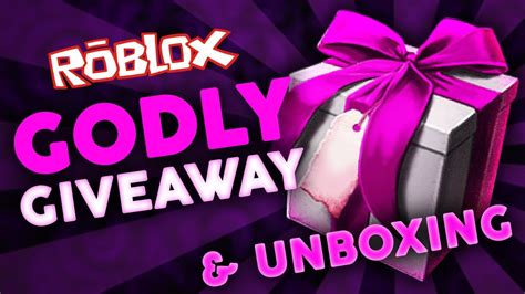 Roblox Murdery Mystery 2 Nightblade Godly Giveaway And Unboxing Youtube