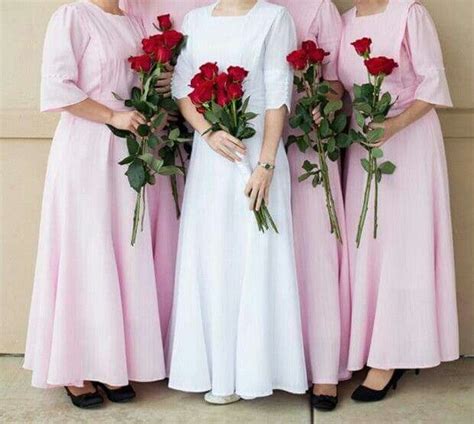 I Love This Sleeve And Skirt Idea Mennonite Bridesmaid Dresses