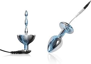 Amazon Amazbee Electroshock Anal Plugs For Anus Expansion Prostate Massager For Men