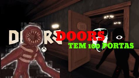 Roblox Doors Eu Consegui Chegar Ate A Porta 50 Do Doors Tô Muito Feliz Youtube