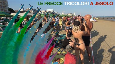 Frecce Tricolori A Jesolo Air Show Youtube