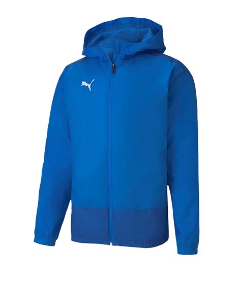 PUMA teamGOAL 23 Veste d entraînement imperméable Bleu F02