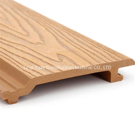 Custom Co Extrusion WPC Wall Panale Outdoor Wood Plastic Exterior Wall