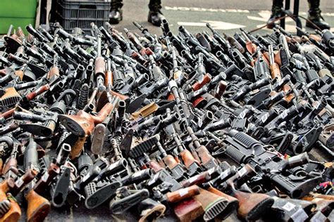 Armas Traficadas De Eu Llegan A Chiapas Pasan Antes Por 15 Eestados