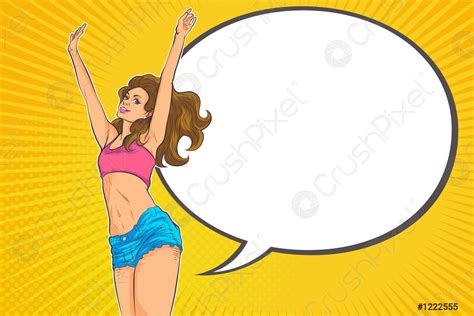 Bikini Chica En Sexy5 Vector De Stock 1222555 Crushpixel