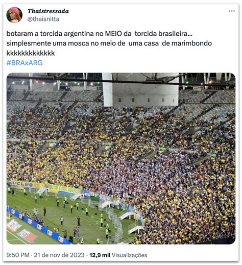 Briga Entre Torcedores De Brasil E Argentina Vira Meme Nas Redes