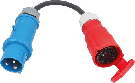 As Schwabe Adapterleitung CEE Stecker 230V 32A 3 Polig Zu CEE