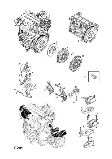 Opel Corsa D Engine Mountings Opel Epc Online Nemigaparts