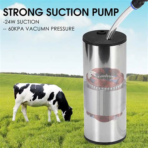 5L Upgraded Version Double Head Electric Milking Machines Cow Goat ...