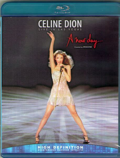 Celine Dion A New Day Live In Las Vegas Blu Ray диск купить с