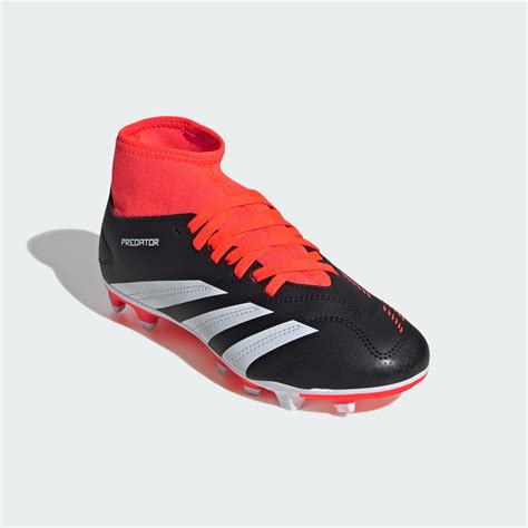 Adidas Predator Club Sock Flexible Ground Football Boots Black