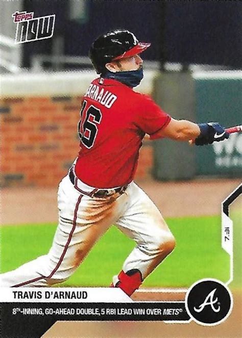 2020 Topps Now 39 Travis D Arnaud Trading Card Database