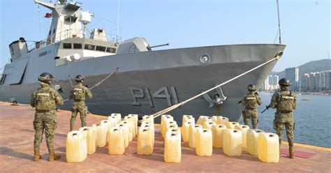 Marina Asegur Dos Mil Litros De Combustible Robado Y Dos