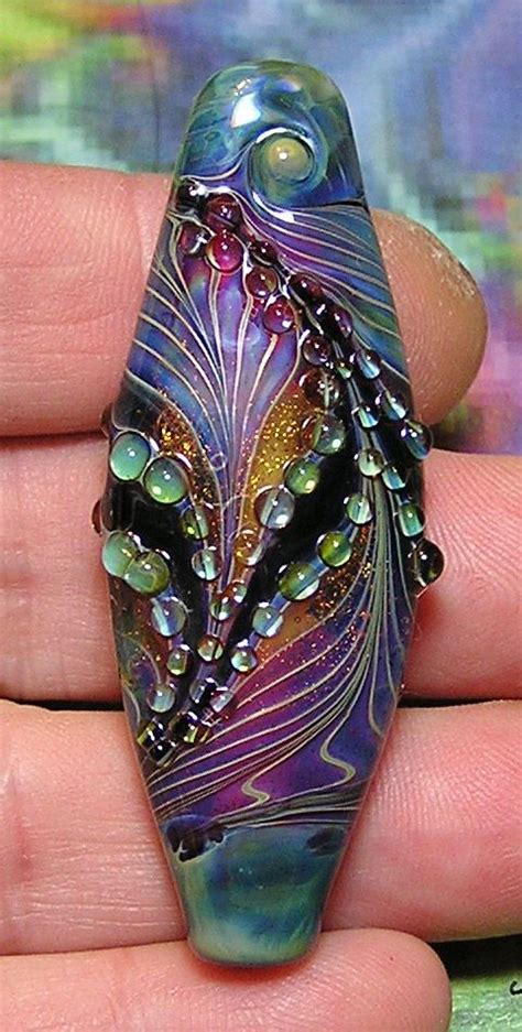 Pin By Wanda Ludolph On Beads In 2021 Handmade Lampwork Bead Lampwork Beads Lampwork Focal Bead