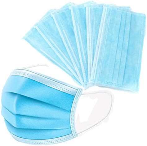 3 Ply Disposable Face Masks 50ct Stat Technologies