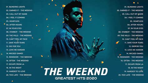 Top Songs Of The Weeknd The Weeknd Greatest Hits Full Album