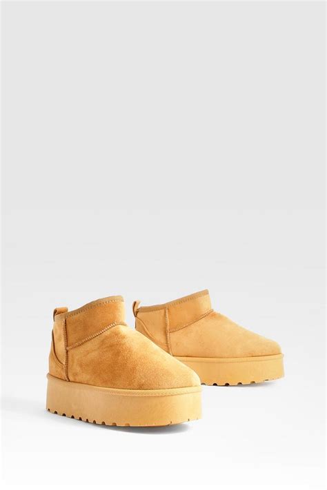 Faux Fur Lined Boots | Cosy Boots | boohoo UK